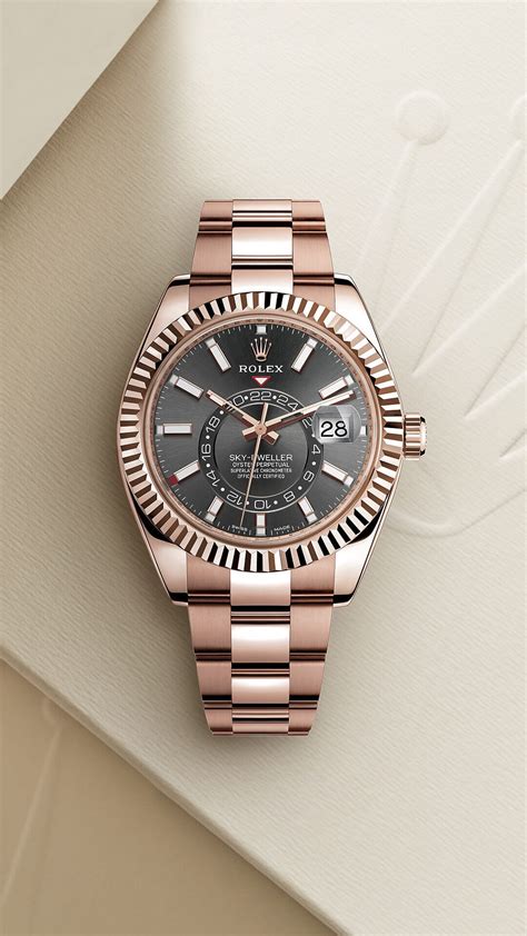 everose gold sky dweller rolex|Rolex Sky-Dweller 326935.